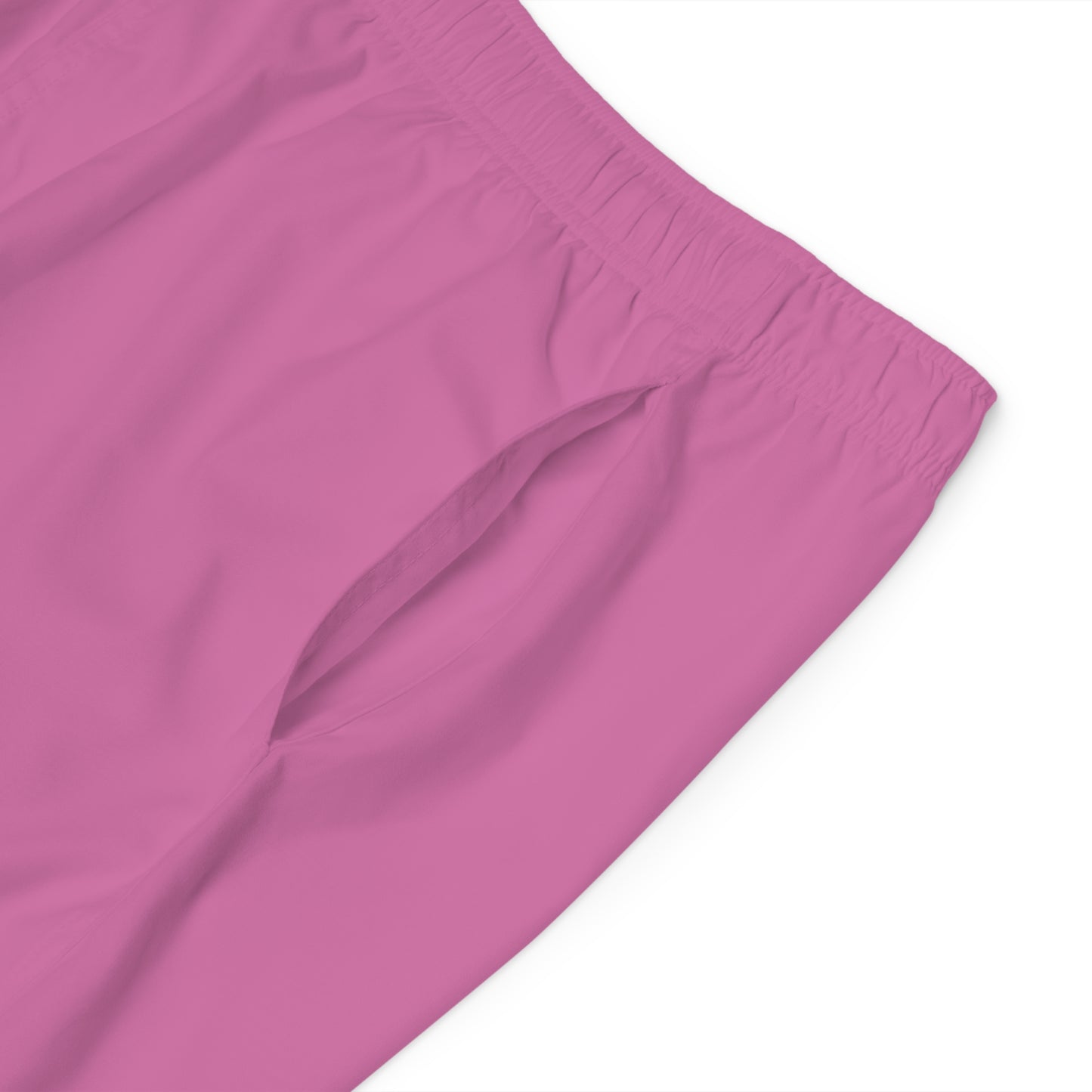 Light pink I see you looking P.T.S.D Men's Board Shorts (AOP)