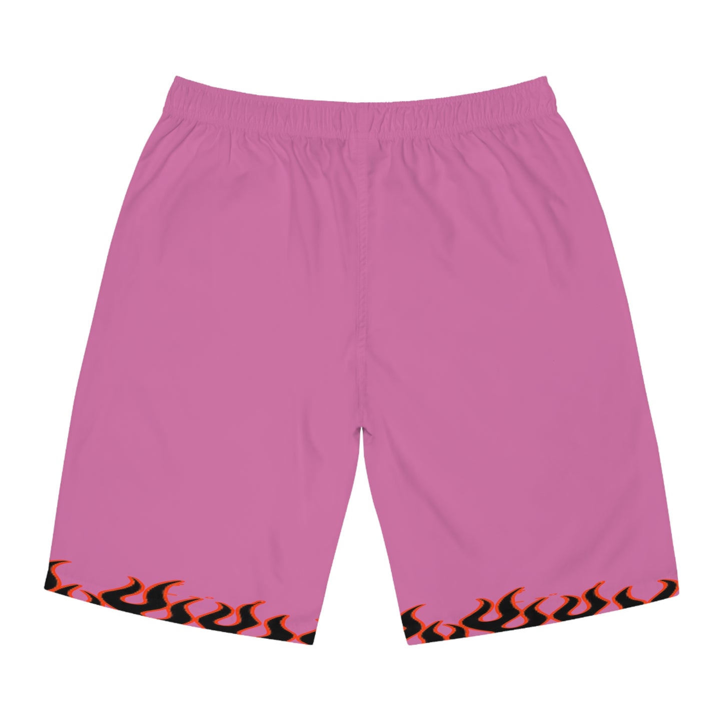 Light pink I see you looking P.T.S.D Men's Board Shorts (AOP)