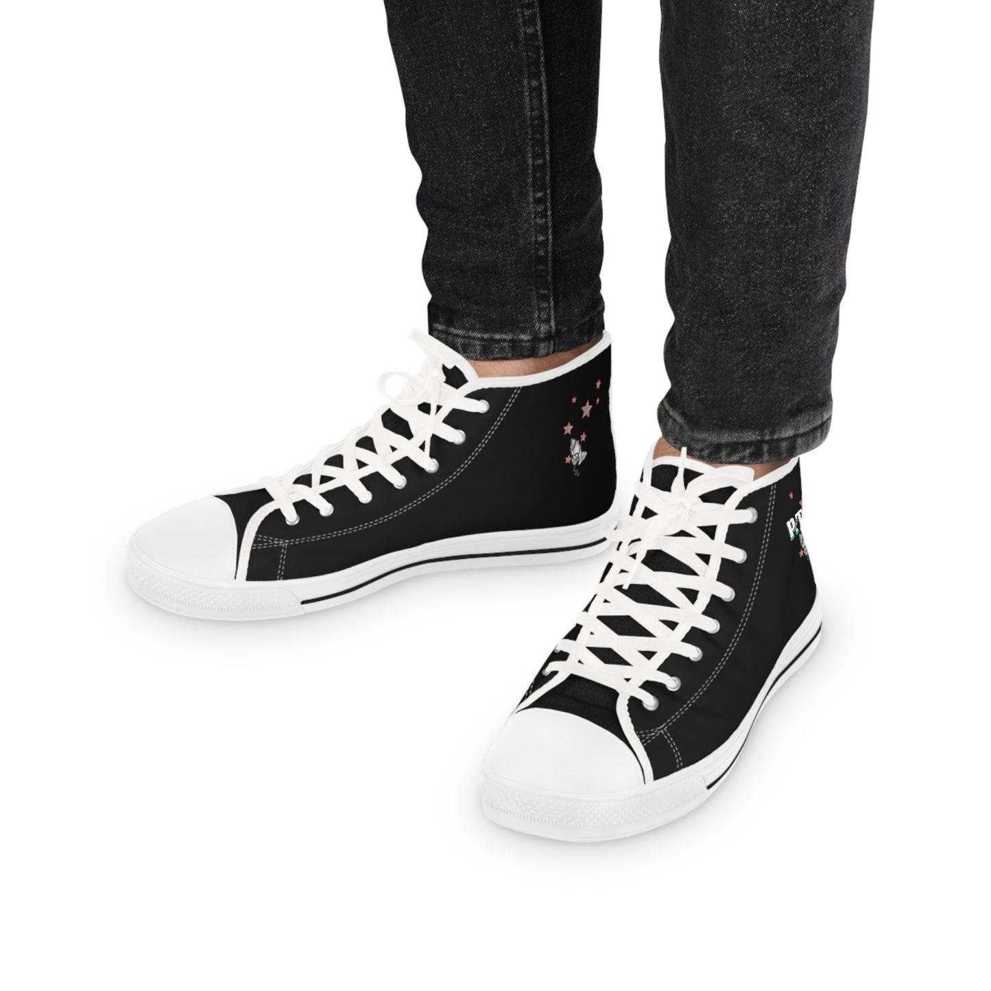 Copy of White Star P.T.S.D Men's High Top Sneakers