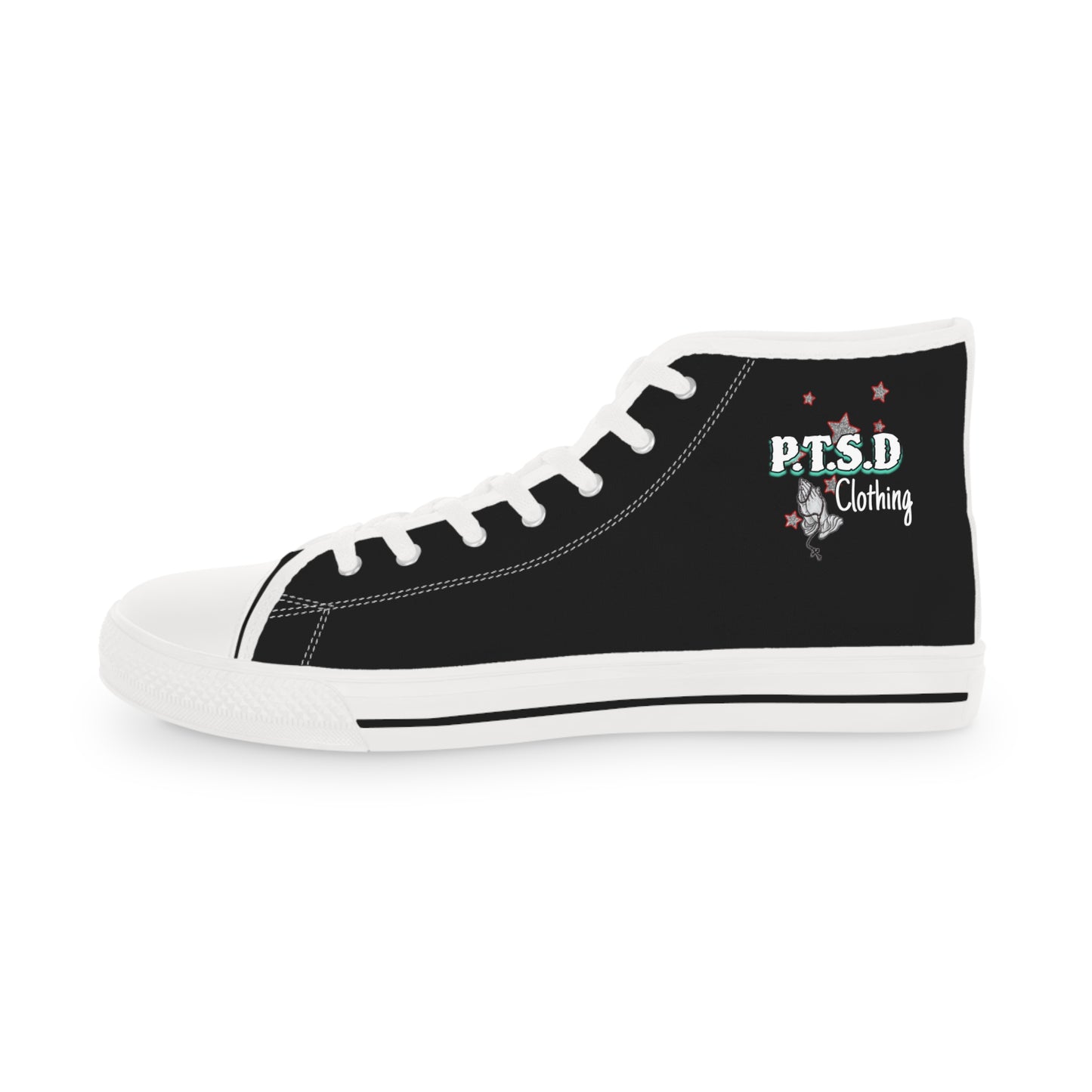 Copy of White Star P.T.S.D Men's High Top Sneakers