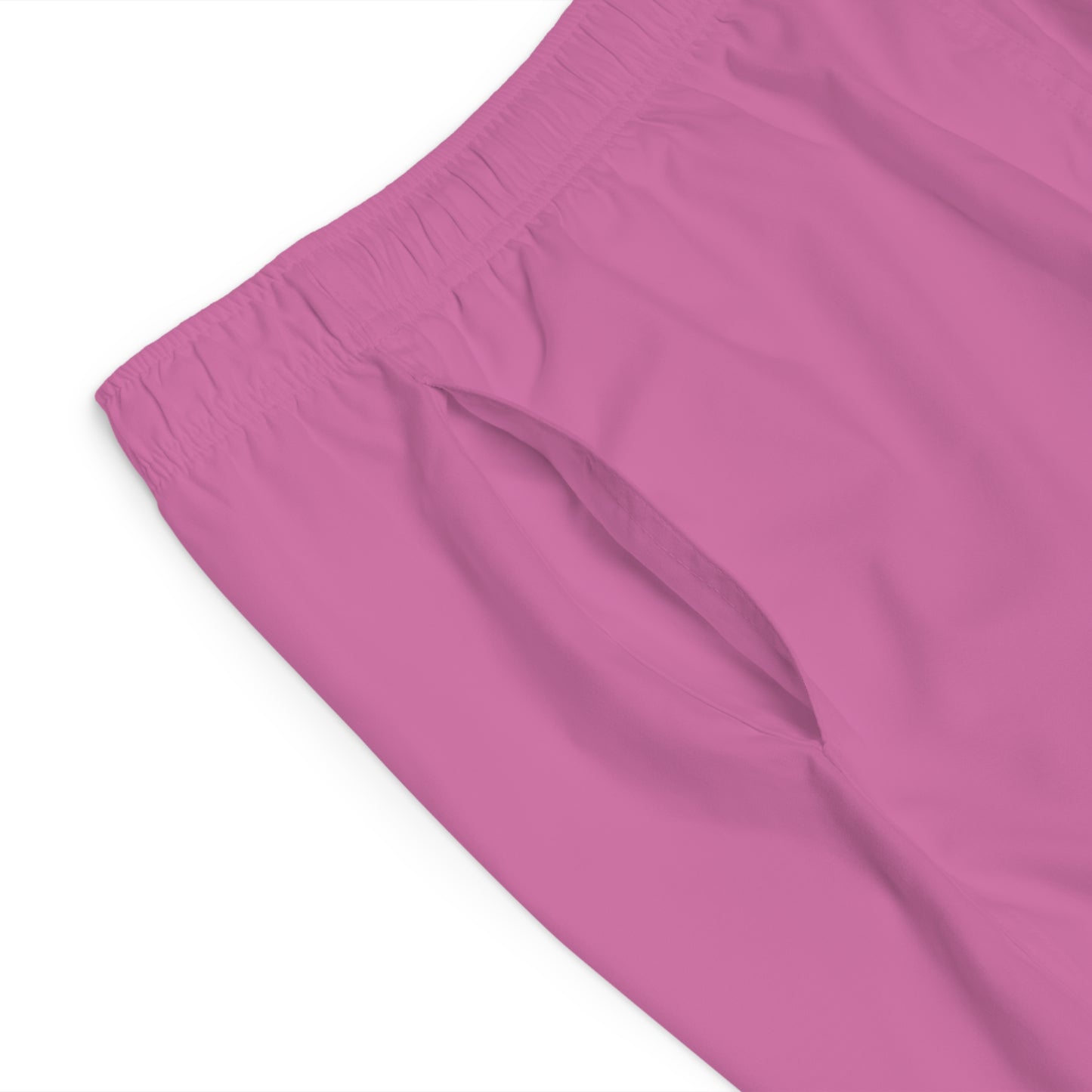 Light pink I see you looking P.T.S.D Men's Board Shorts (AOP)