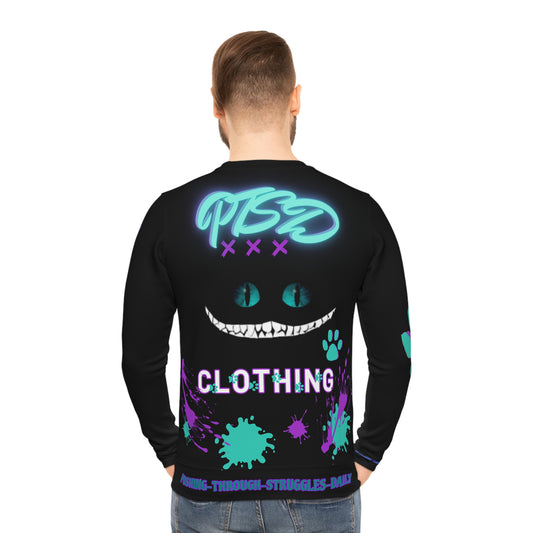 P.T.S.D cat Lightweight Sweatshirt (AOP)