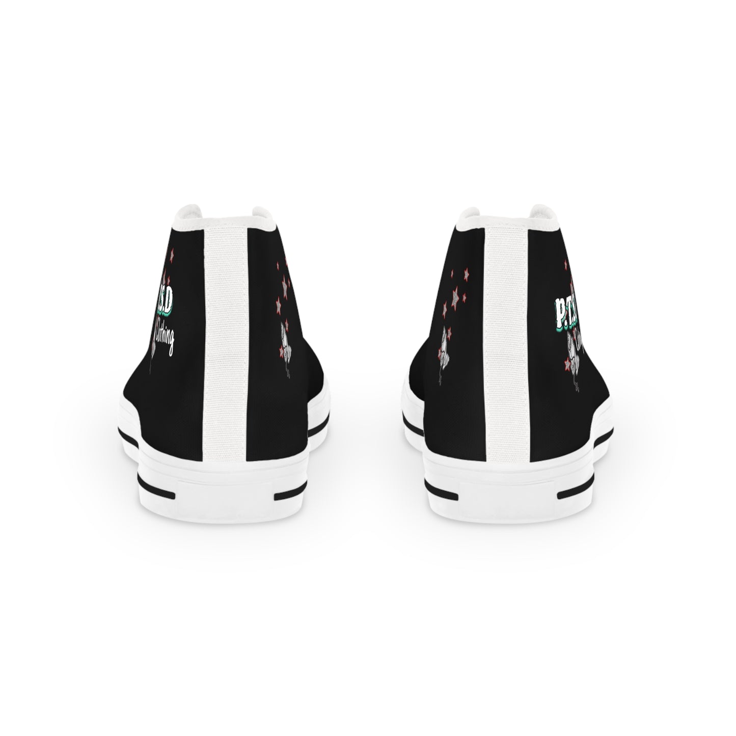 Copy of White Star P.T.S.D Men's High Top Sneakers